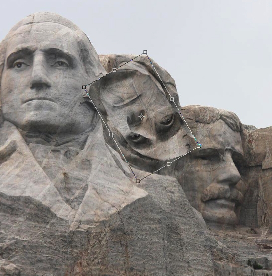 Creation of Mount Rushmore: Step 2